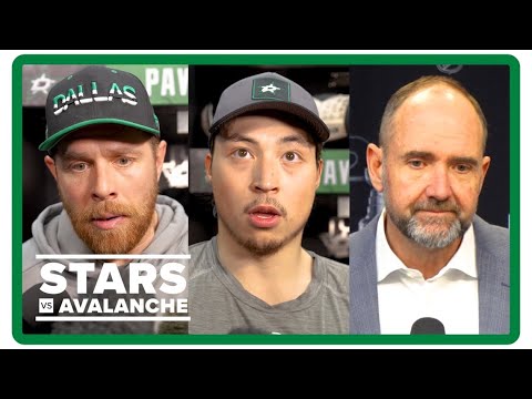 Jason Robertson, Joe Pavelski, Pete DeBoer | Stars vs. Avalanche Game 5 postgame press conference