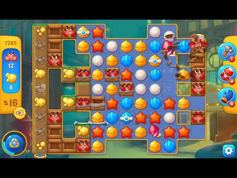 Fishdom 2021 - Level 7280   #playrix #fishdom #gaming