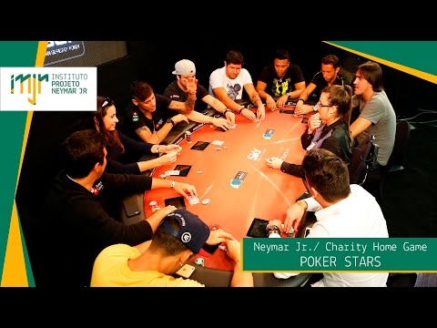 Neymar Jr. Charity Home Game - Poker Stars | Instituto Projeto Neymar Jr.