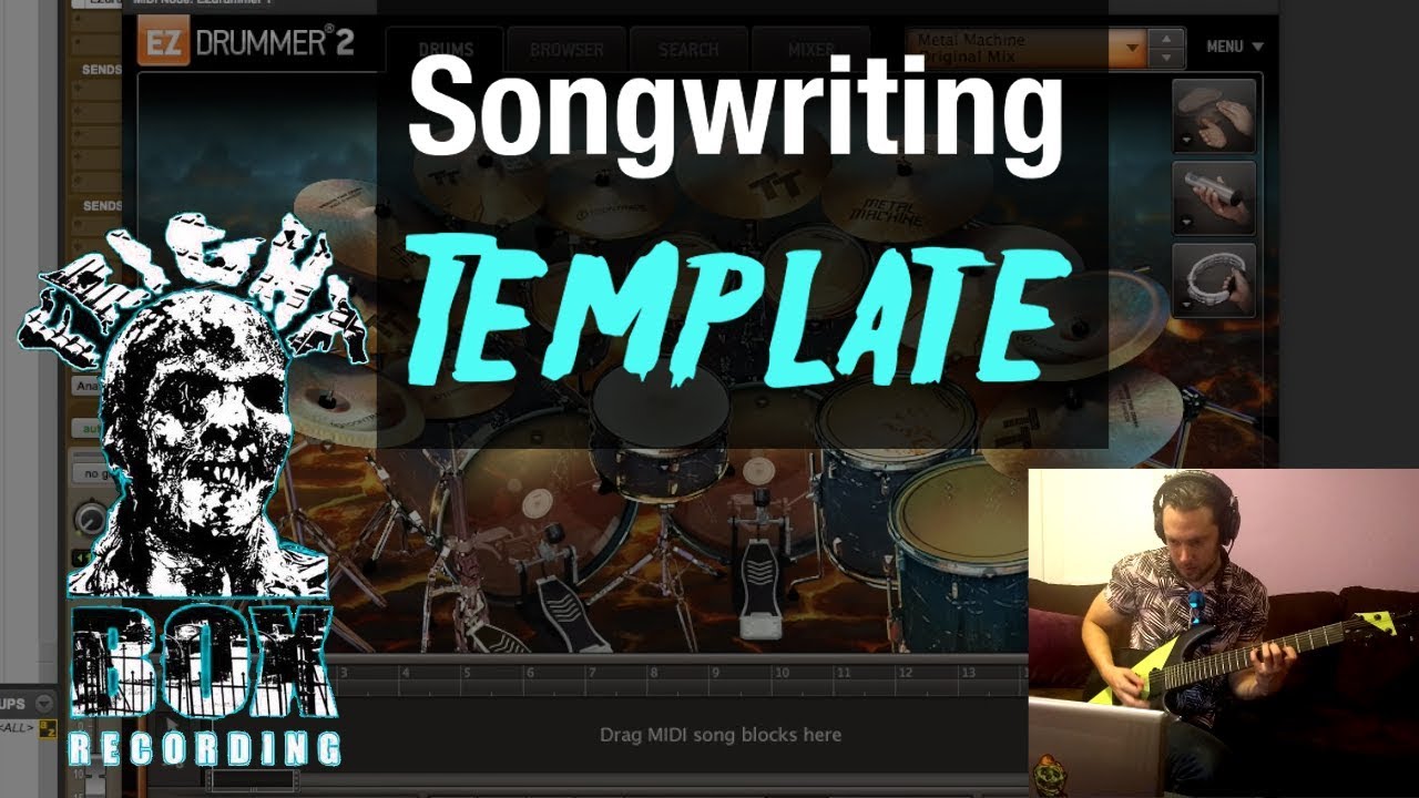How To Create Songwriting Templates Within Your DAW