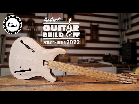 GGBO 2022 scratch build guitar episode 35