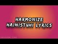 Harmonize - Hainistui (Official Lyrics Video)