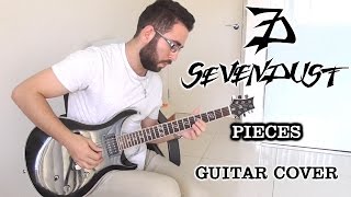 Sevendust - Pieces (Guitar Cover, with Solo)