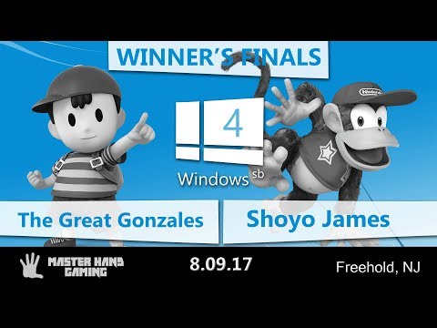 Windows SB 4 - The Great Gonzales (Ness) vs. Shoyo James (Diddy Kong) - Winner's Finals
