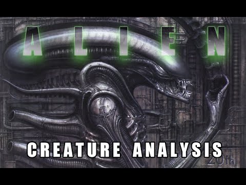 Visual themes of Giger's ALIEN creature design