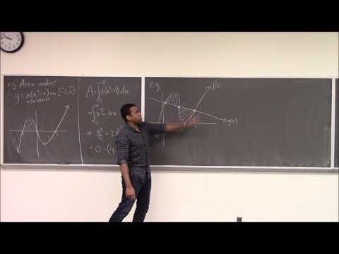 Math 1206-R03 Lecture 38 - Integration by Parts; Area between curves conclusion