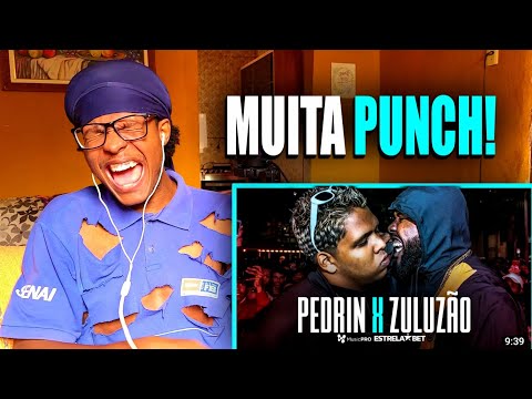 (PEGOU FOGO 🔥) ZULUZÃO X PEDRIN | React [PRIMEIRA FASE | 326ª Batalha da Aldeia]