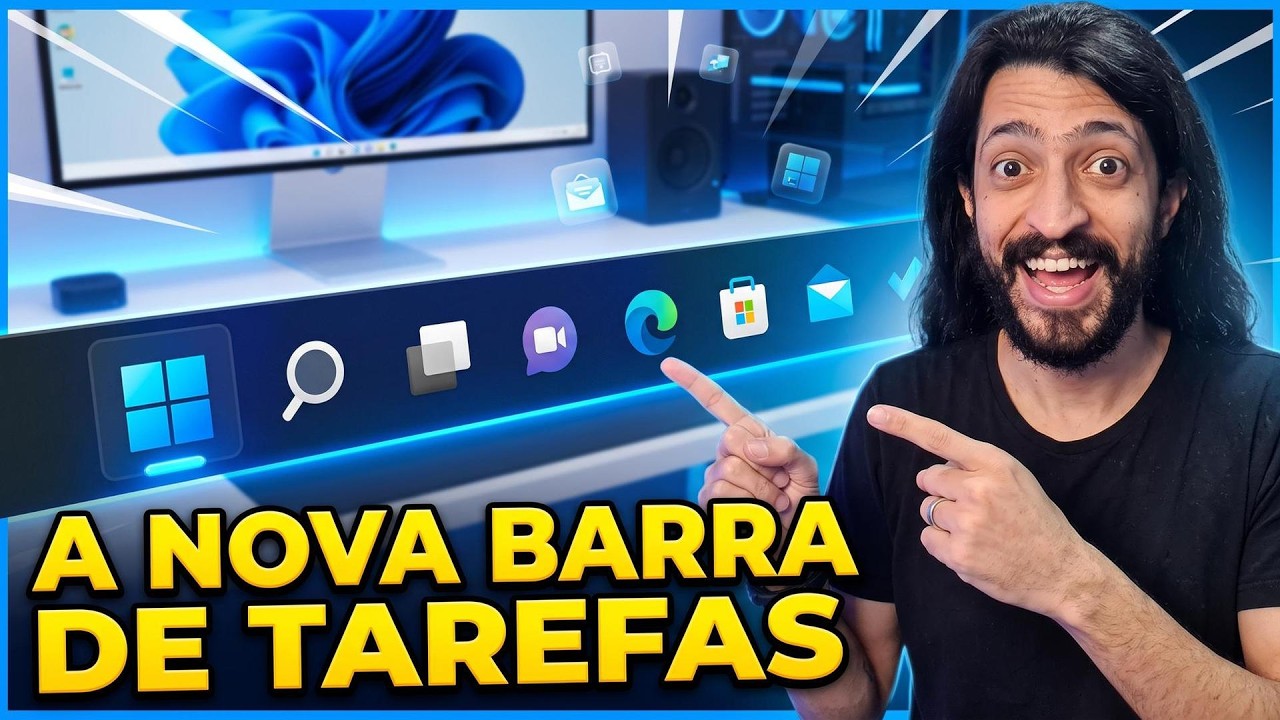 A NOVA barra de tarefas TA CHEGANDO!!
