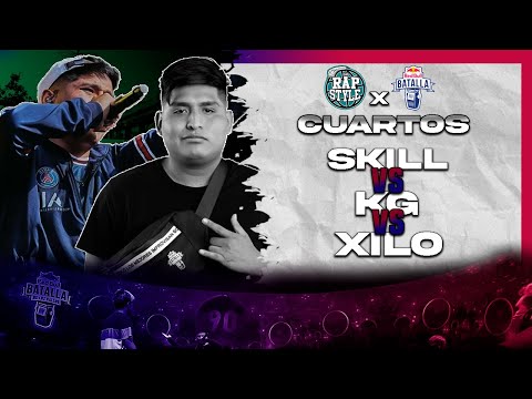 SKILL vs KG vs XILO -4tos-  Clasificatoria RED BULL Rapstyle Sjl (Fecha #1)