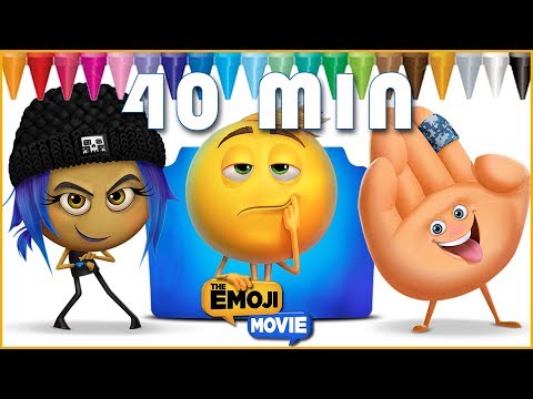 Ultimate Emoji Movie Coloring Pages - Kids Coloring Book | Coloring Videos for Kids