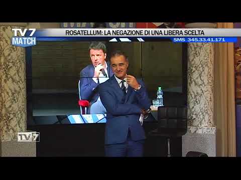 Tv7 Match del 13/10/2017 - LEGGE ELETTORALE - NUOVO OSPEDALE (4di5)