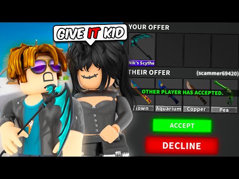 Seeing If People Will Scam Me for My Nik's Scythe