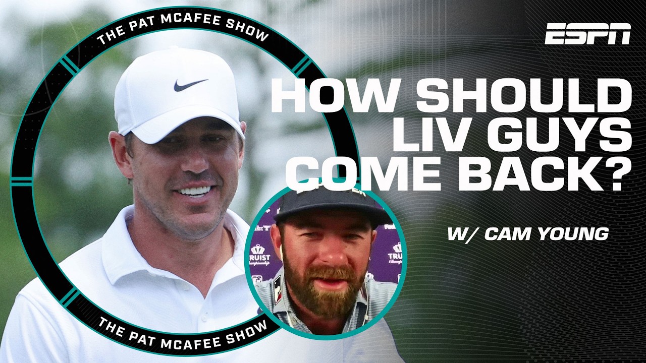 Cam Young breaks down calling a stroke penalty on himself ⛳️ | The Pat McAfee Show