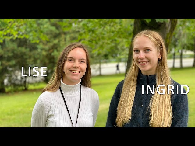 Industriell bioteknologi - Lise Klaksvik og Ingrid Vikan Sjurgard