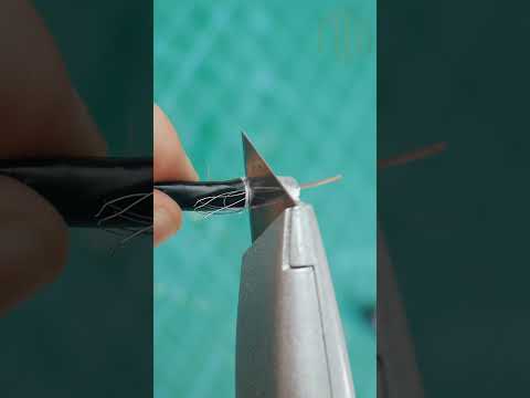 Few people know how to properly and firmly connect the TV antenna cable #shorts