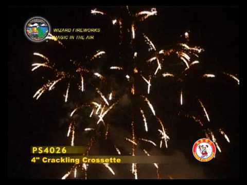 SB100CR03 - 4 INCH SHELL - WIZARD FIREWORKS - PS4026