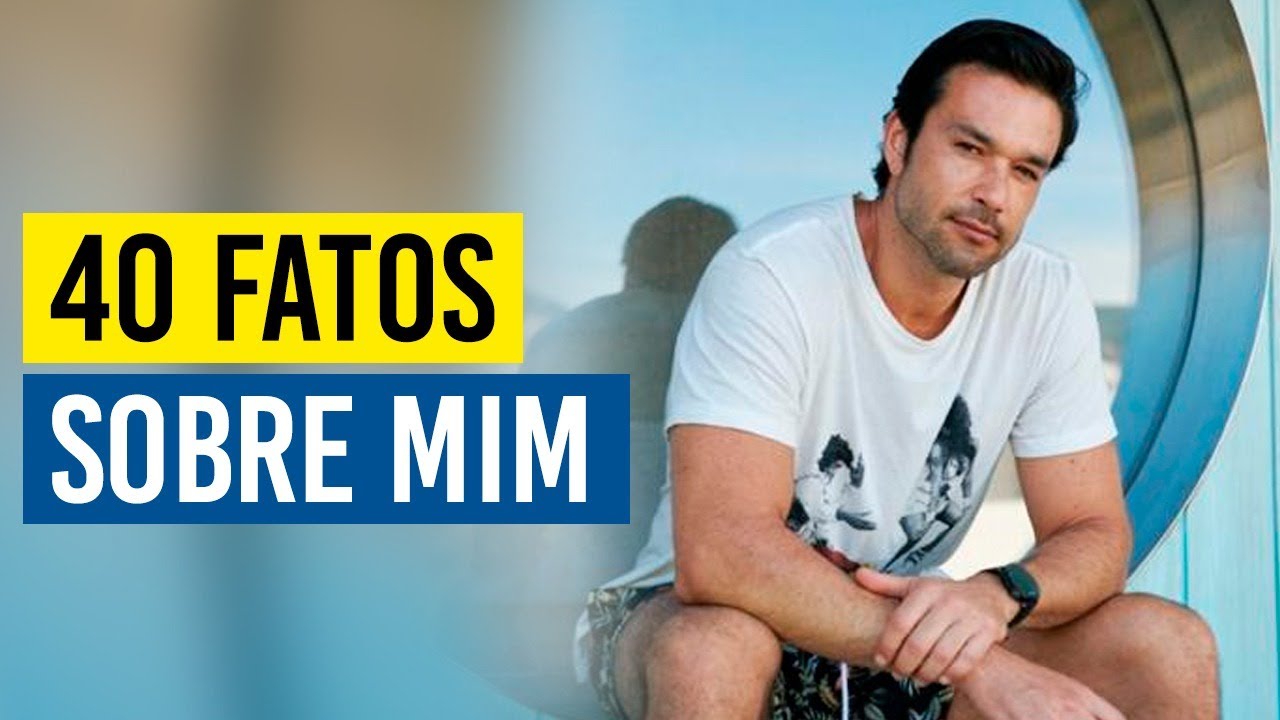 Sergio Marone: 40 Fatos Sobre Mim