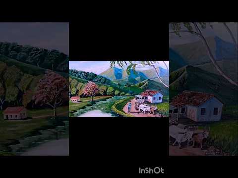 PINTURA A ÓLEO-Artista:Paulo S.Dias #oleosobretela #painting #arteplastica #pinturaamão #pinterest