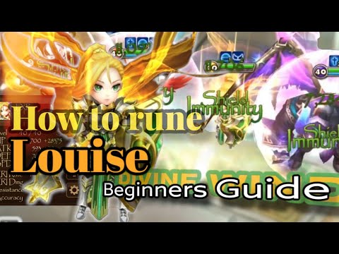 Best beginners guide, how to make really strong shield with Louise. SW