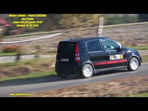 Wiktor LORENC / Paweł CZUCHRA - Fiat Panda - „ Super Oes Brzostek 2018 ” Grudna 14-10-2018