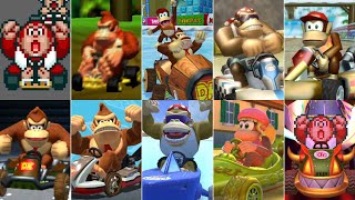 Evolution Of Donkey Kong Characters In Mario Kart Games [1992-2020]