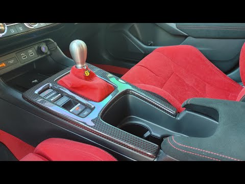 How to install Hybridracing red alcantara shift boot