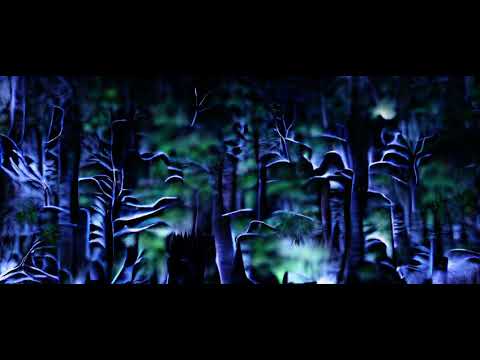 AI Art 0x0009 - dark forest at night