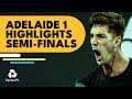 Monfils vs Kokkinakis; Cilic vs Khachanov | Adelaide 1 2022 Semi-Final Highlights