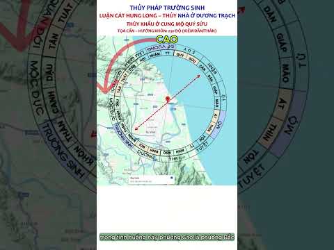 Cách thuộc lòng âm cục - dương cục - Thủy Pháp Trường Sinh - Địa lý Tả Ao #phongthuytronglongbantay