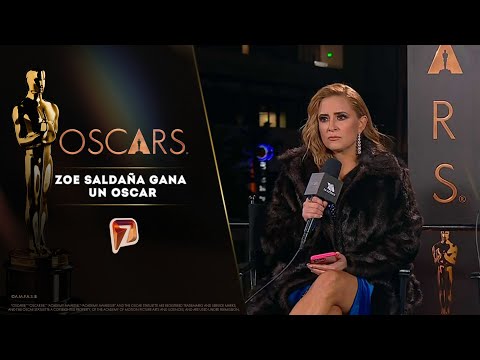 Zoe Saldaña gana el Óscar a mejor actriz de reparto por \