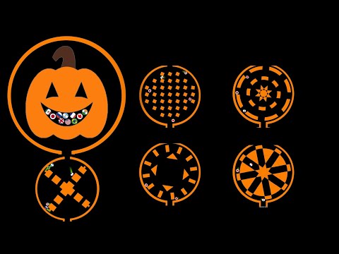 HALLOWEEN 2020 Marble Race with Countries