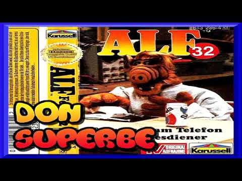ALF HÖRSPIEL FOLGE 32 KOMPLETT: Erpresser am Telefon (A) Der Liebesdiener (B) Deutsch