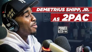 Demetrius Shipp Jr talks Playing 2Pac in 