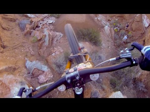 Makken Haugen Tests Huge MTB Step-Down - Red Bull Rampage 2014