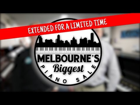 Melbourne's Biggest Piano Sale is Extended at Pat's Music and Keyboard Corner