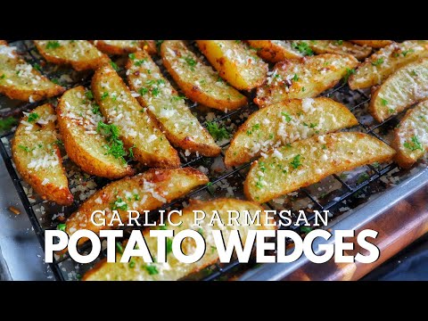 Garlic Parmesan Potato Wedges: The Ultimate Snack