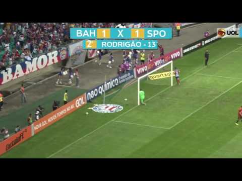 GOL DO BAHIA - RODRIGÃO - BAHIA X SPORT - 30/07 - BRASILEIRÃO 2017