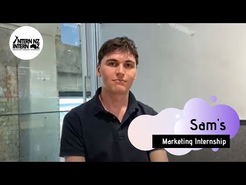 Sam from the UK at his internship in Auckland, NZ