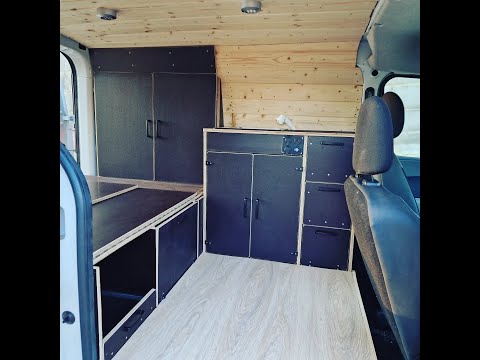 Camperización Furgoneta Pequeña tipo Dacia Dokker, Berlingo, Rifter, Caddy...etc muy Completa y Polivalente