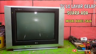 Download lagu TV screen is dark//easy, just use a cable mp3