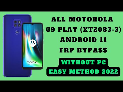 All Motorola 2022 Android 11 Frp Bypass Without PC EASY METHOD