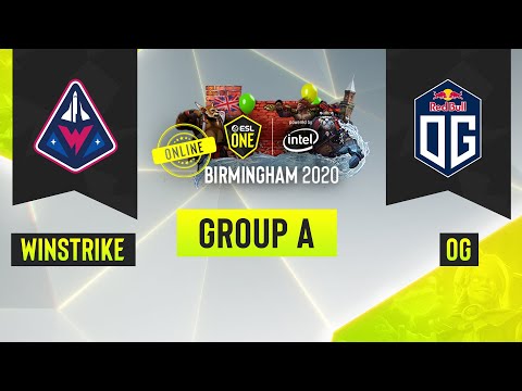 Dota2 - OG vs. Winstrike - Game 3 - ESL One Birmingham 2020 - Group A - EU