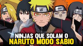 15 NINJAS QUE COM CERTEZA DERROTAM O NARUTO MODO SÁBIO