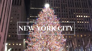 Day in NYC- Planet Hollywood & Rockefeller Christmas tree | 2019