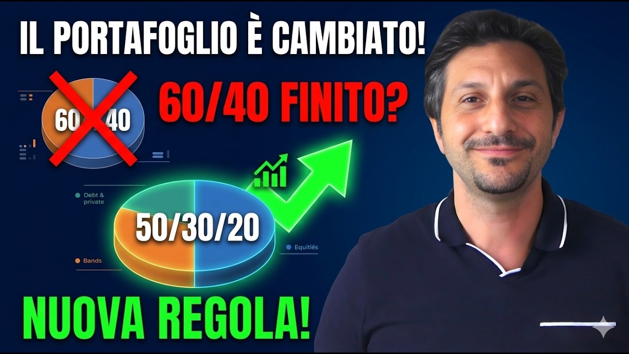 Il Portafoglio 60/40 è MORTO? Ecco la NUOVA REGOLA del 50/30/20 📈