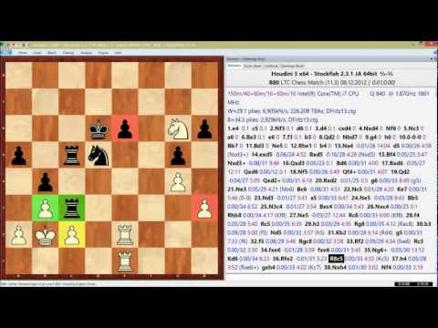 Houidni 3 x64 - Stockfish 2.3.1 x64, LTC Chess Match, Game 43 of 96