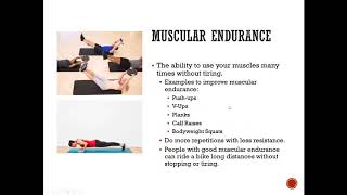 FFL S1 4.4.1 Muscular Strength and Endurance