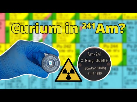 Curium in Smoke detectors? - Nuclear chemistry