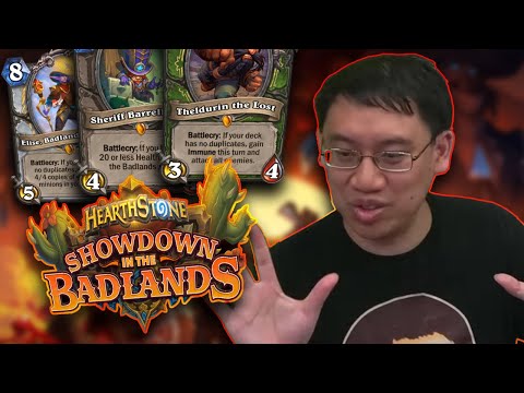 Showdown in the Badlands First Card Review!  Yeehaw!