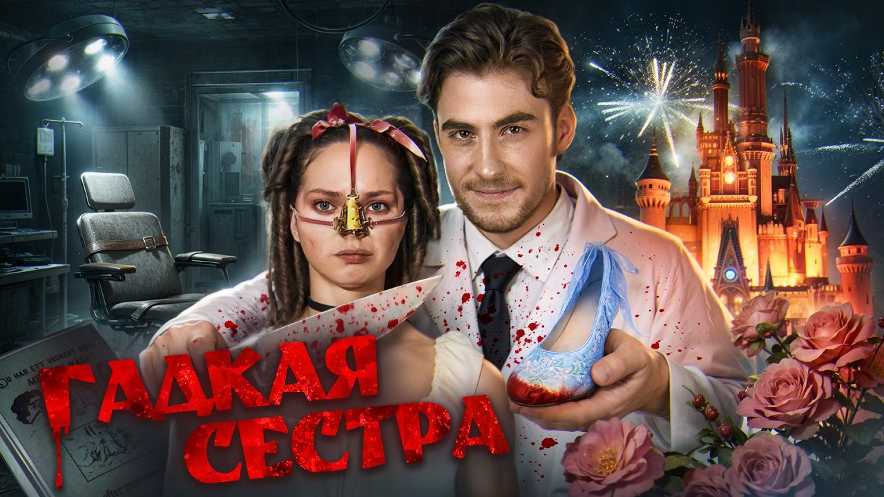 ТРЕШ ОБЗОР фильма ГАДКАЯ СЕСТРА (ЖУТКАЯ ЗОЛУШКА)